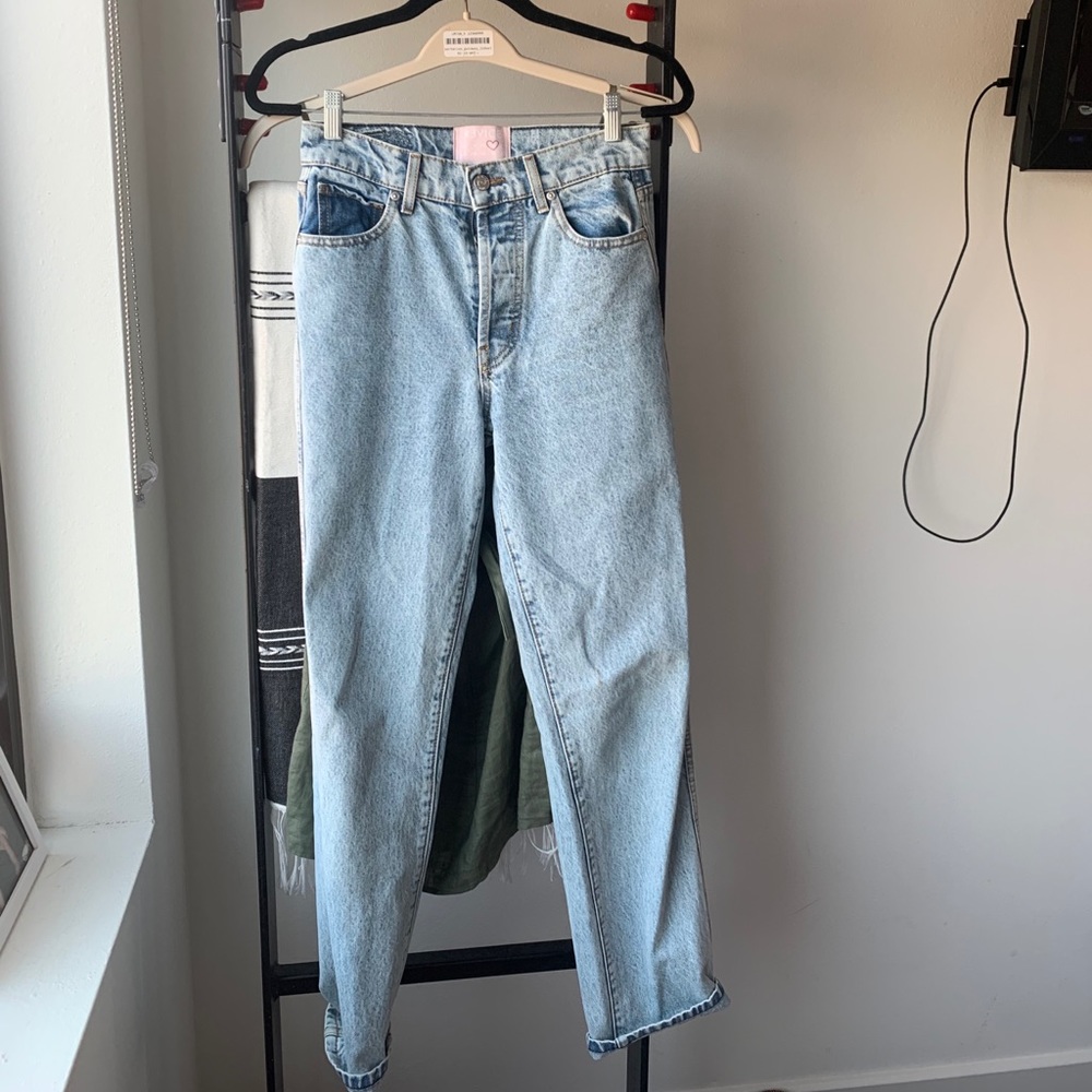 Lightwash straight leg jeans - REVICE DENIM